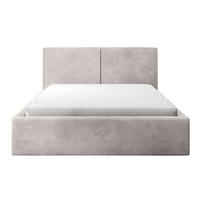 POLSTERBETT Farese Dunkelbeige Cordbezug 180 cm - Beige, Textil (180/200cm) - Selsey