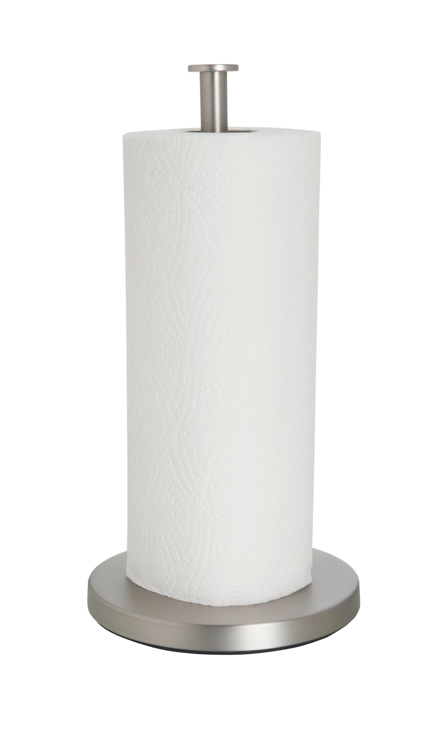 KÜCHENROLLENHALTER Leif aus Metall in Silberfaben - Silberfarben, Metall (16/31/16cm) - Mömax