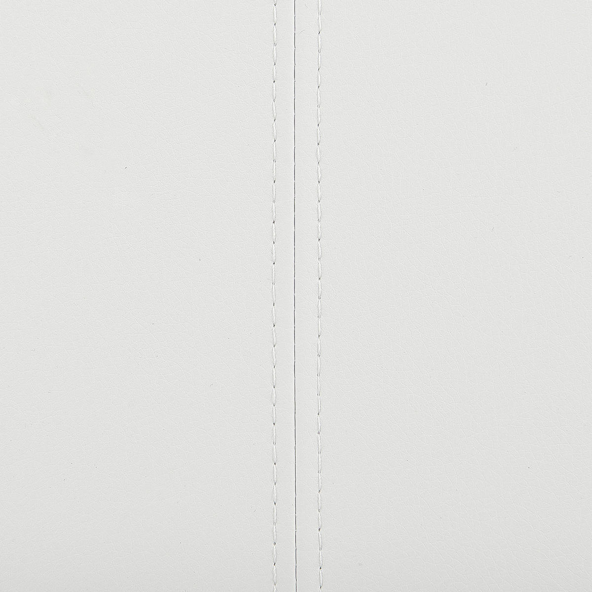 ESSZIMMERSTUHL 2er-Set Kunstleder Weiß Greedin - Weiß, Textil/Metall (42/99/50cm) - Beliani