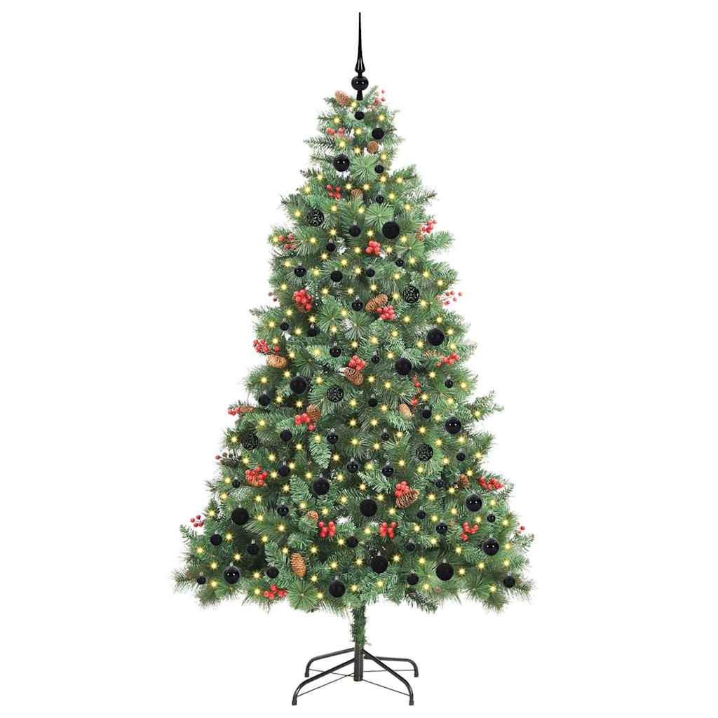 vidaXL Weihnachtsbaum Grün 210 cm