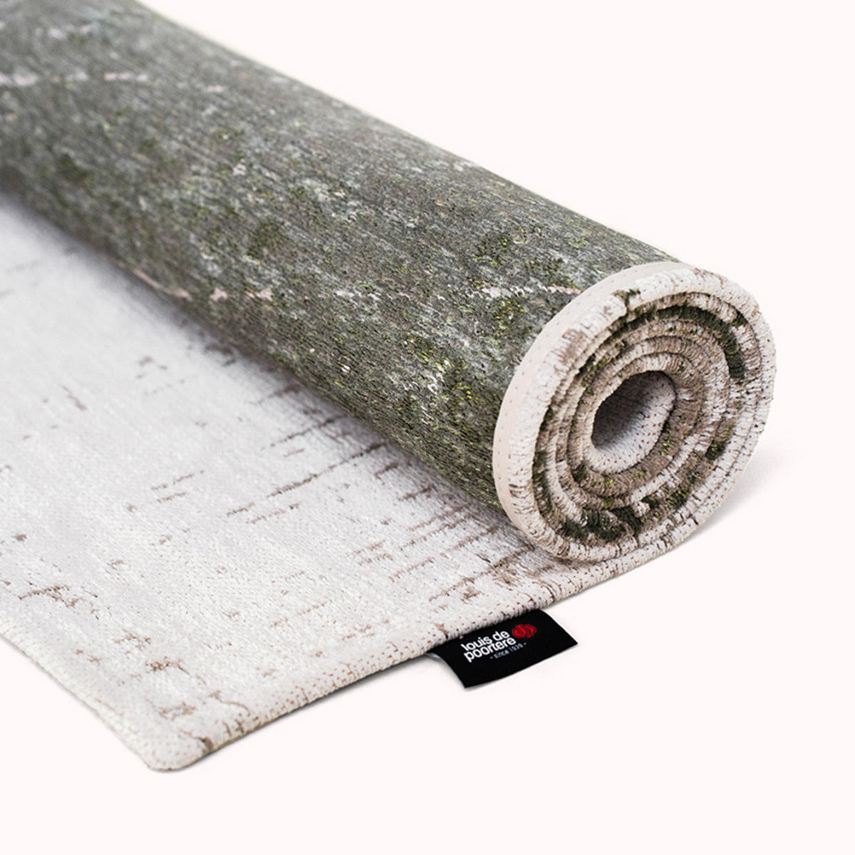 TEPPICH Central Green Mad Men Griff 200/280 cm - Grün, Kunststoff/Textil (200/280cm) - Louis De Poortere