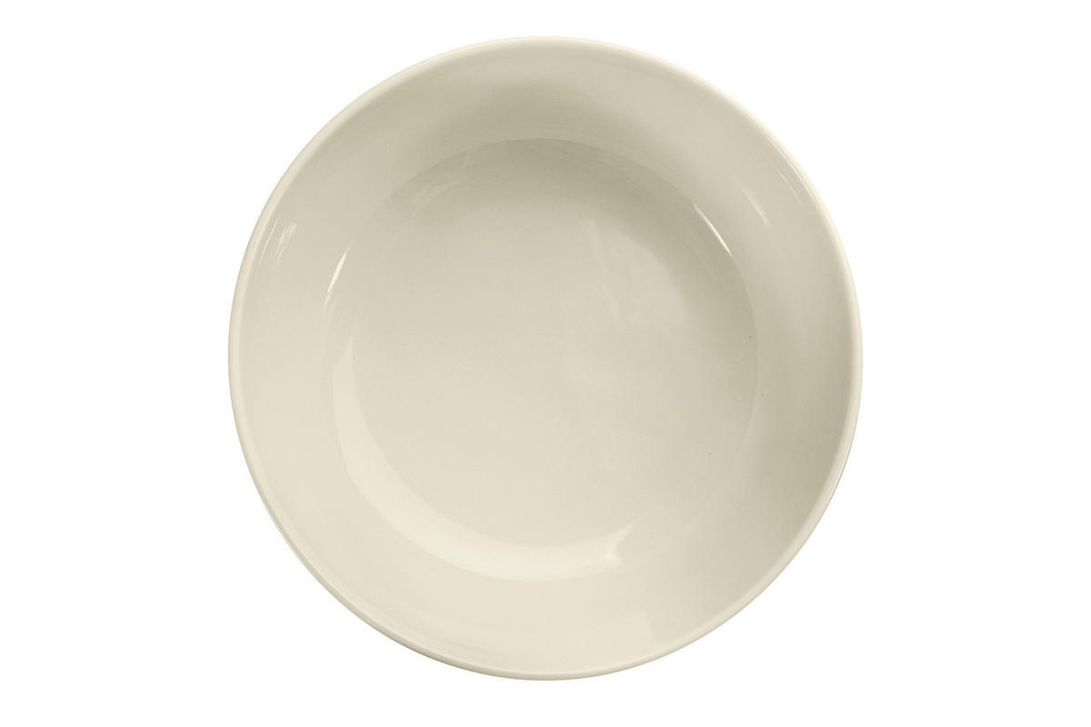 SCHÜSSEL-SET VICTO 6 Personen 6-tlg - Beige, Keramik - KONSIMO®