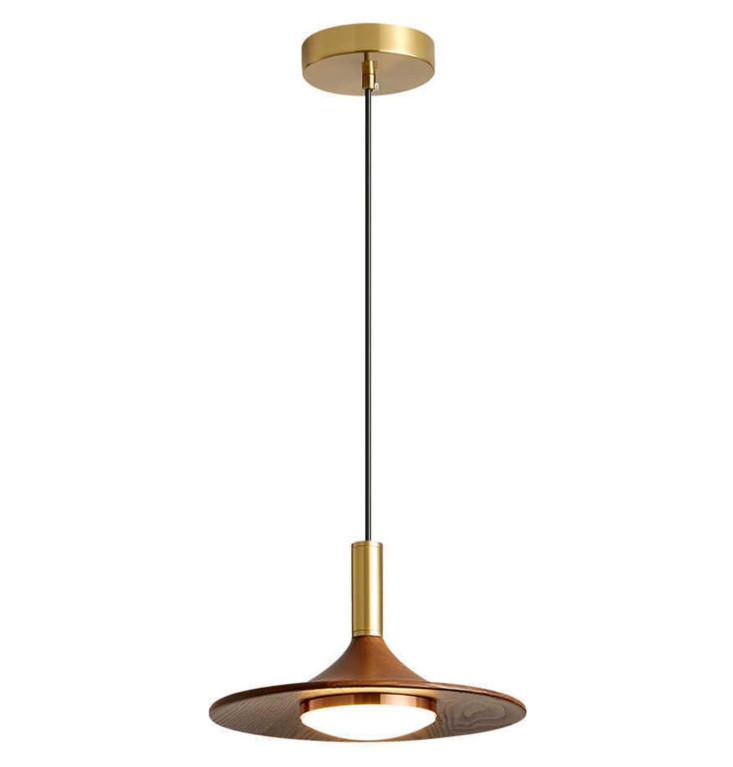 PENDELLEUCHTEN,METALL, 220 V, 16 W, 35 cm Durchmesser - Braun, Metall (35/35/22cm) - Weltevree