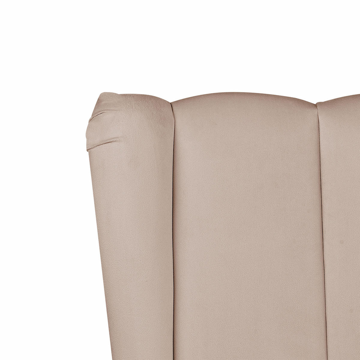 POLSTERBETT 140/200cm Taupe Miribel - Taupe, Textil (140/200cm) - Beliani