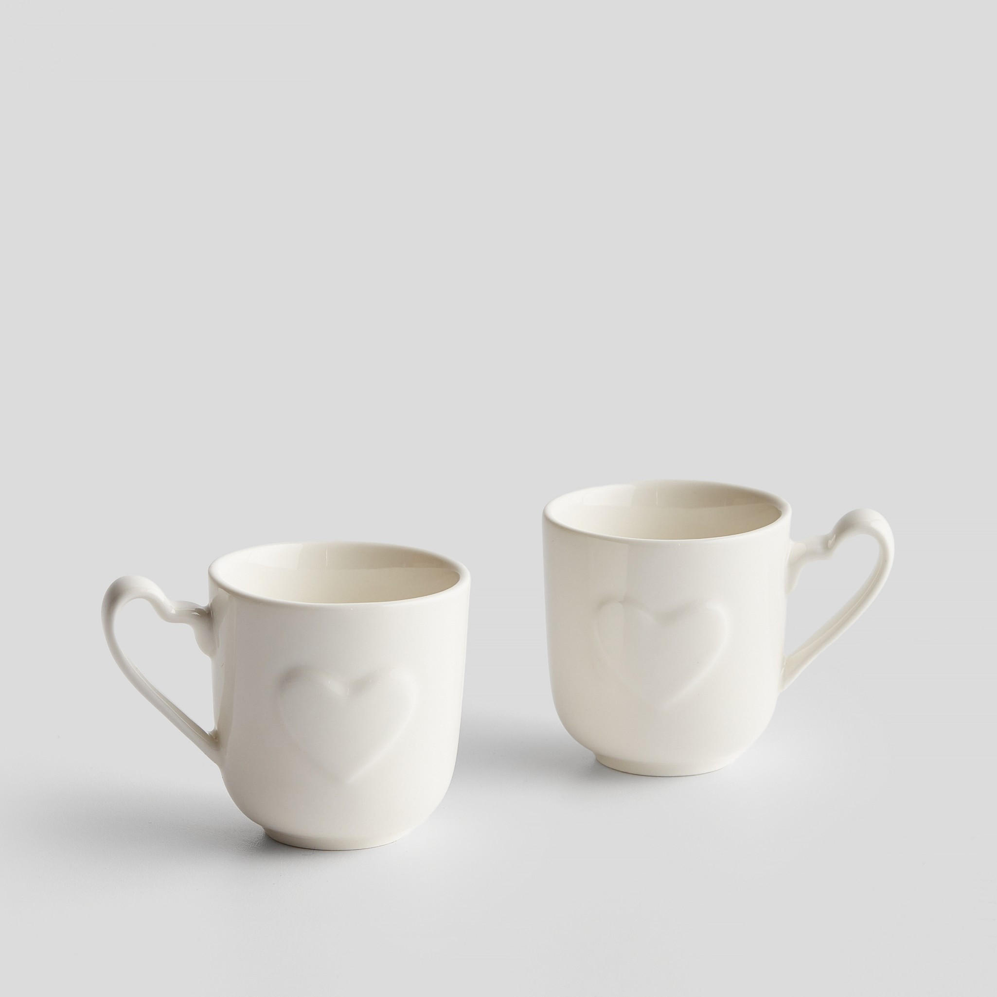 BECHERSET Inimo - Weiß, Keramik (0.08L) - home&you