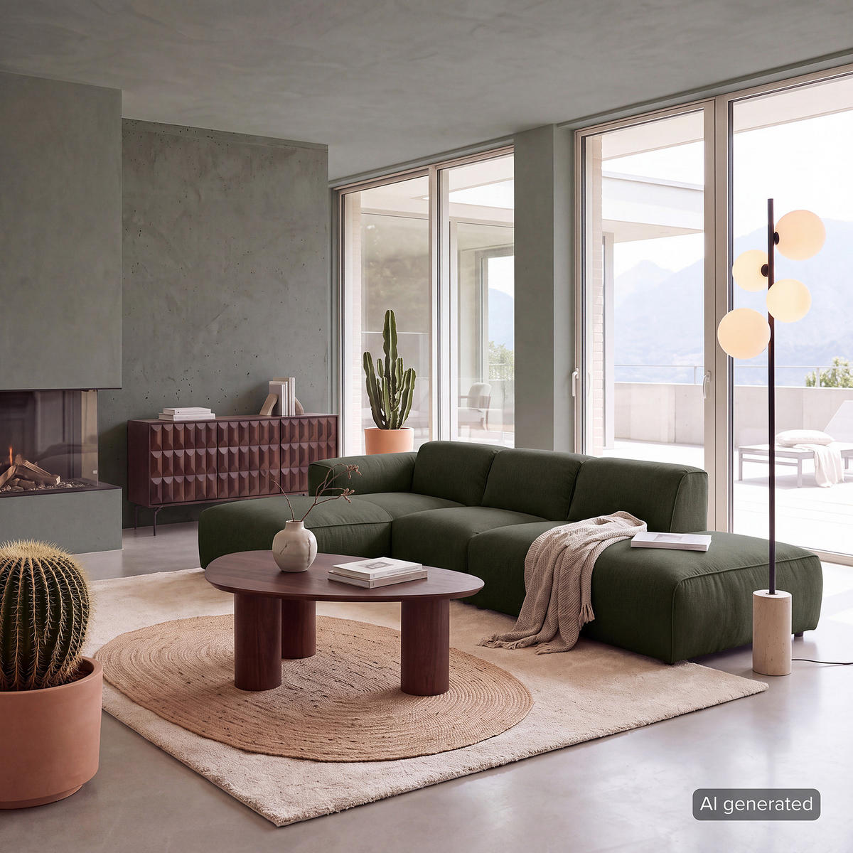 ECKSOFA mit Chaiselongue - Schwarz/Grau, Kunststoff/Textil (290/173cm) - home24