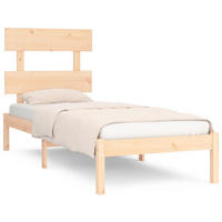 BETT Neeper 95.5/205.5 cm - Braun, Holz (90/200cm) - Nettlife