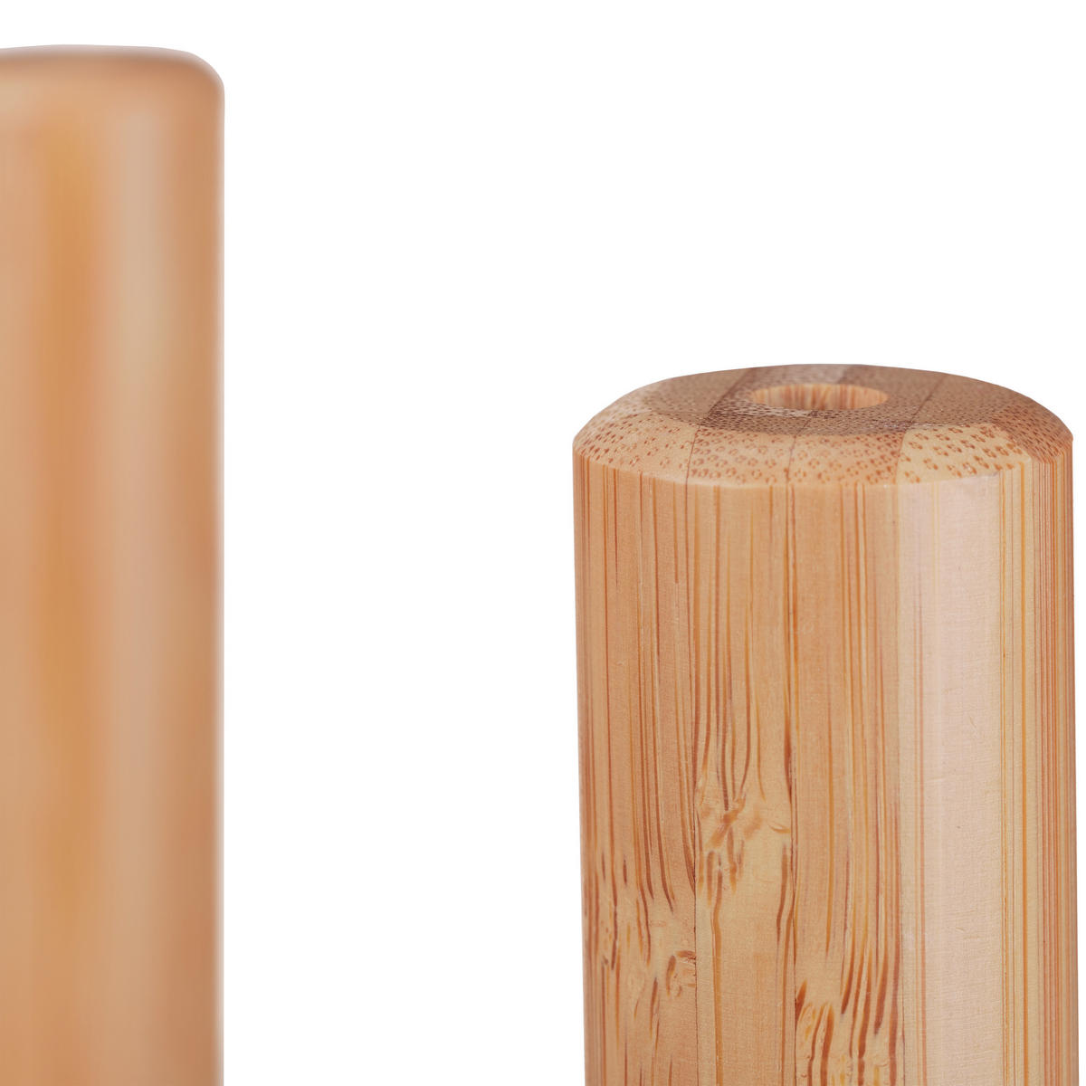 2XPFLANZENSTÄNDER - Hellbraun, Holz (37.5/35.5/37.5cm) - Relaxdays