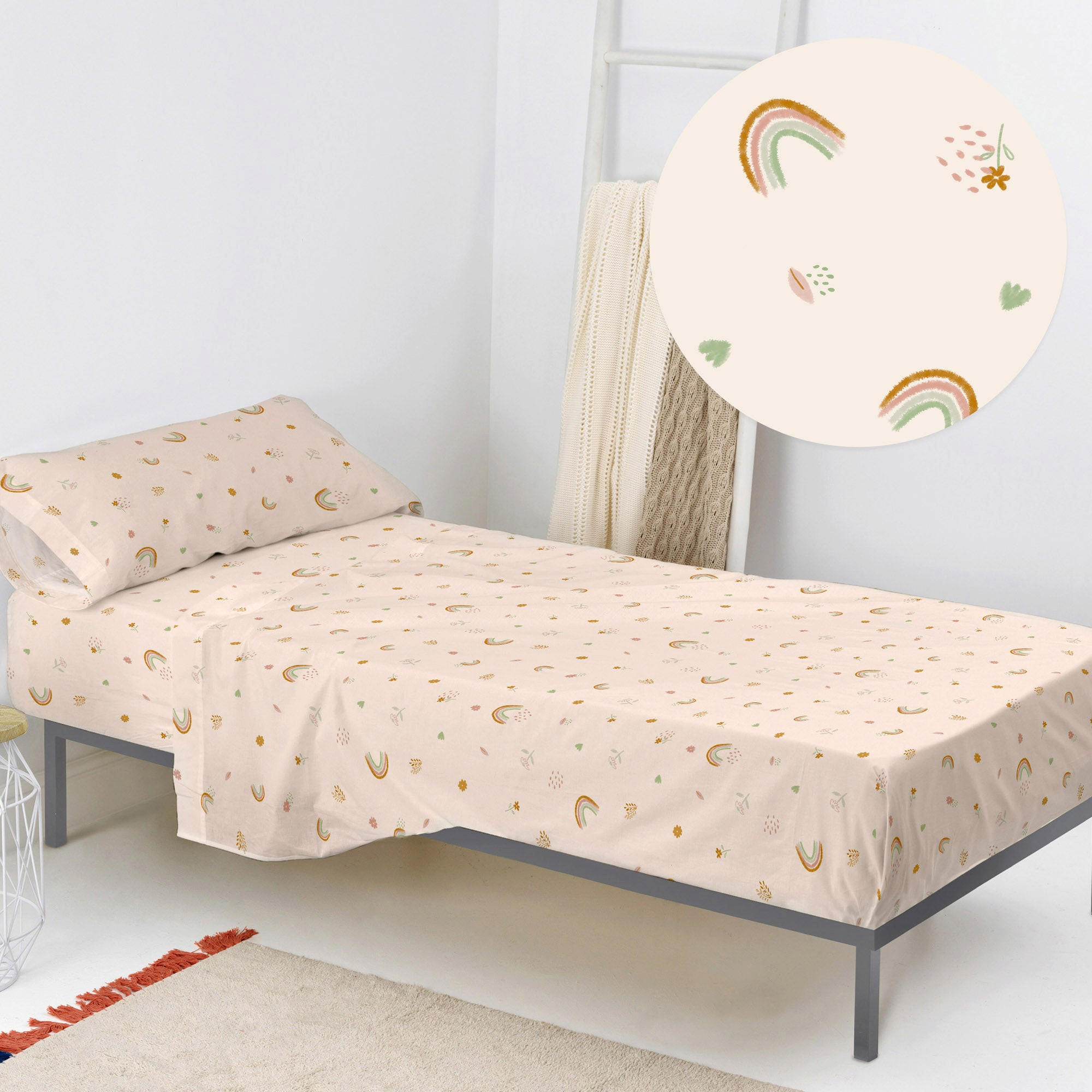 Happy Friday Oberlaken Mehrfarbig 180x270 cm
