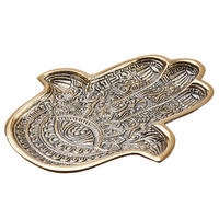 DEKOSCHALE Hamsa - Goldfarben, Metall (18cm) - Butlers