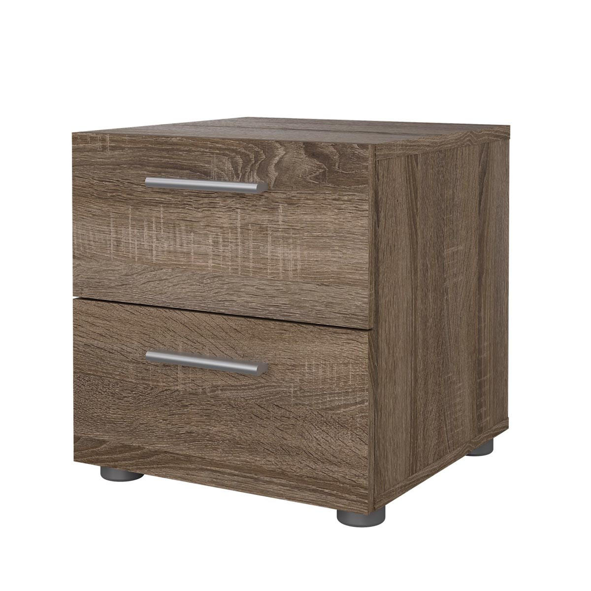 NACHTSCHRANK trüffelfarben - Braun, Holzwerkstoff (40/42/40cm) - ebuy24