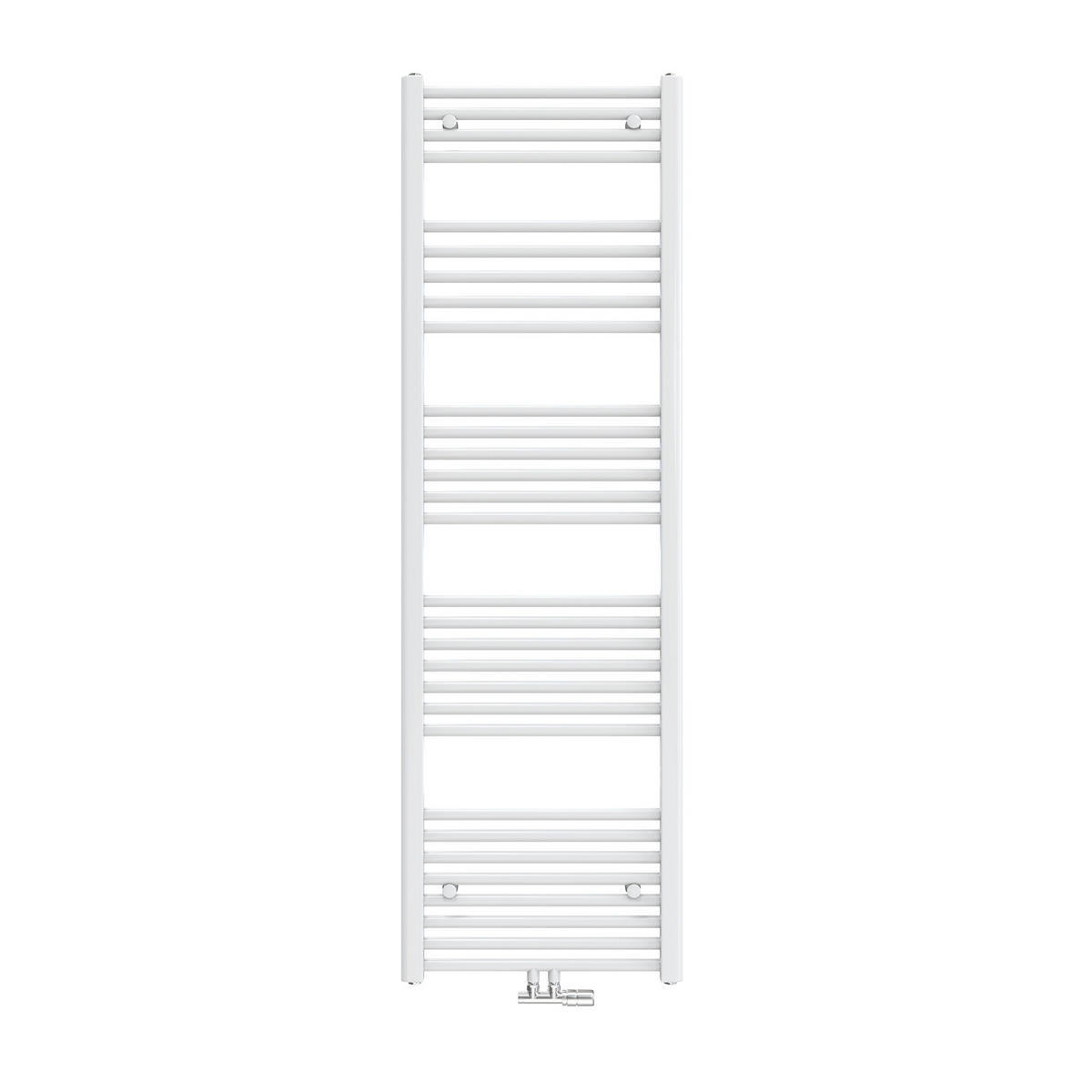 HEIZKÖRPER Handtuchheizkörper wasserführend 160/50/3 cm - Weiß, Metall (50/160/3cm) - EMKE
