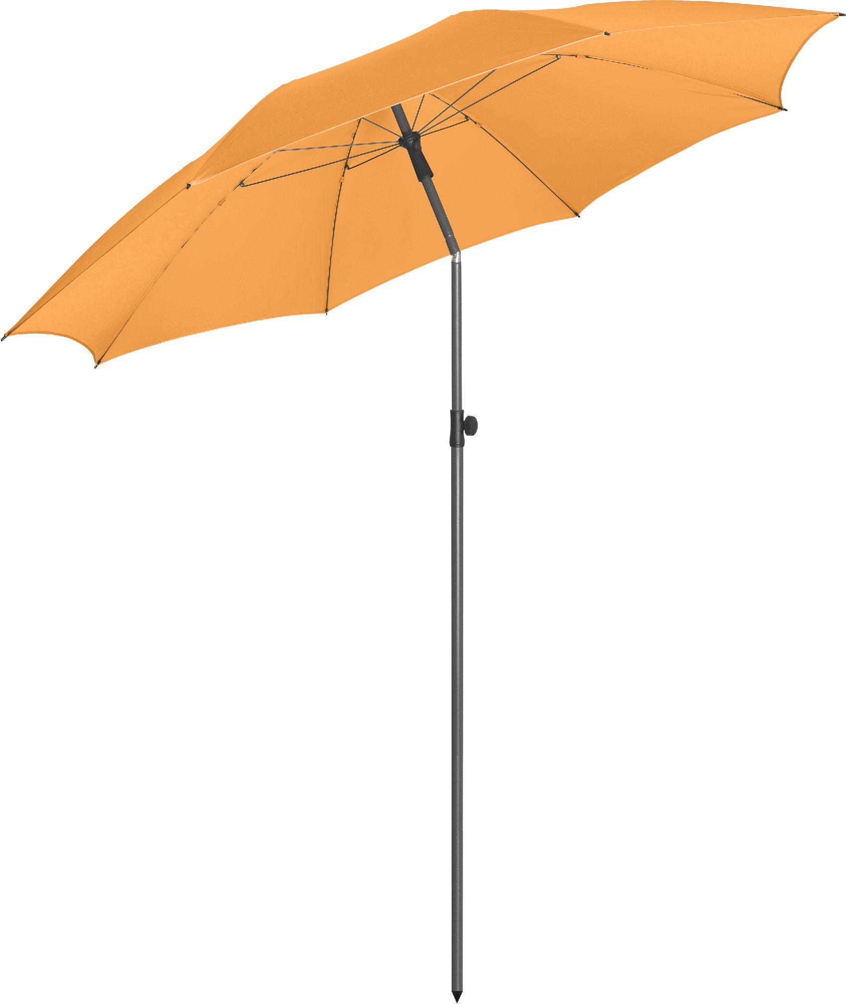 SONNENSCHIRM 235/235/144 cm - Orange, Kunststoff (235/235cm) - FARE