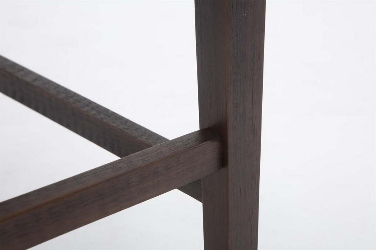 BARHOCKER Stoff creme - Creme, Holz/Textil (42/113/57cm) - CLP