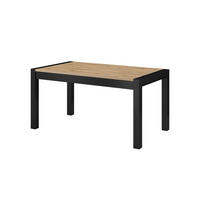 ESSTISCH ATTIVO Ausziehbar 160 - 240 / 90 x 79 cm - Schwarz, Holz (160/90/79cm) - MASSENO