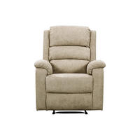 RELAXSESSEL - 1 Person - Stoff - Taupe - - Taupe, Textil (86/103/95cm) - Vente-Unique