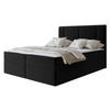 BOXBETT Michelle 160x200 - H3 - Schwarz, Holzwerkstoff/Kunststoff (160/200cm) - MIRJAN24