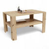 COUCHTISCH EX3 Artisan Eiche 100/68/60 cm - Eiche Artisan, Holzwerkstoff (68/100/60cm) - Matkam Möbel