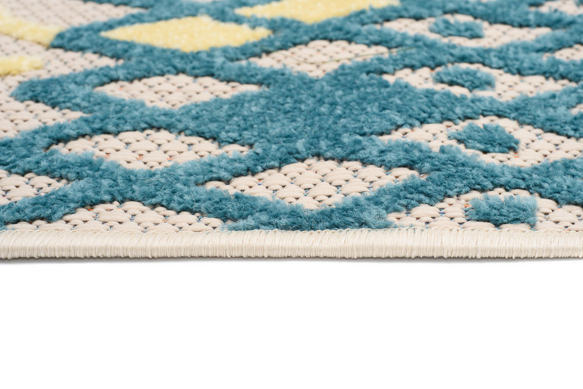 TEPPICH PATIO Creme Beige 160/220 cm - Beige/Creme, Kunststoff (160/220cm) - Tapiso