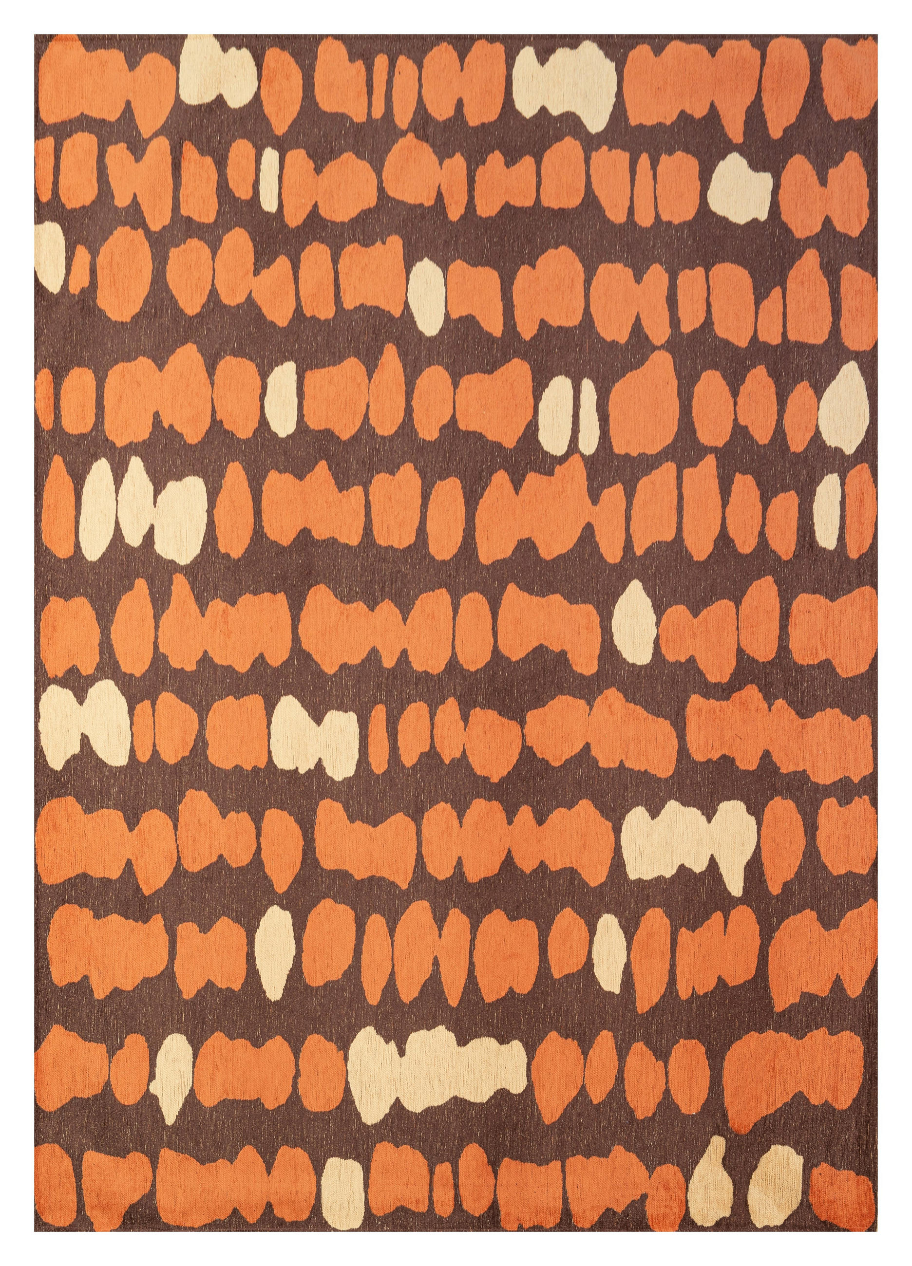 TEPPICH Flachgewebe LOLA Orange 170x240 cm - Orange, Textil (170/240cm) - Novatrend