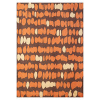 TEPPICH Flachgewebe LOLA Orange 170x240 cm - Orange, Textil (170/240cm) - Novatrend