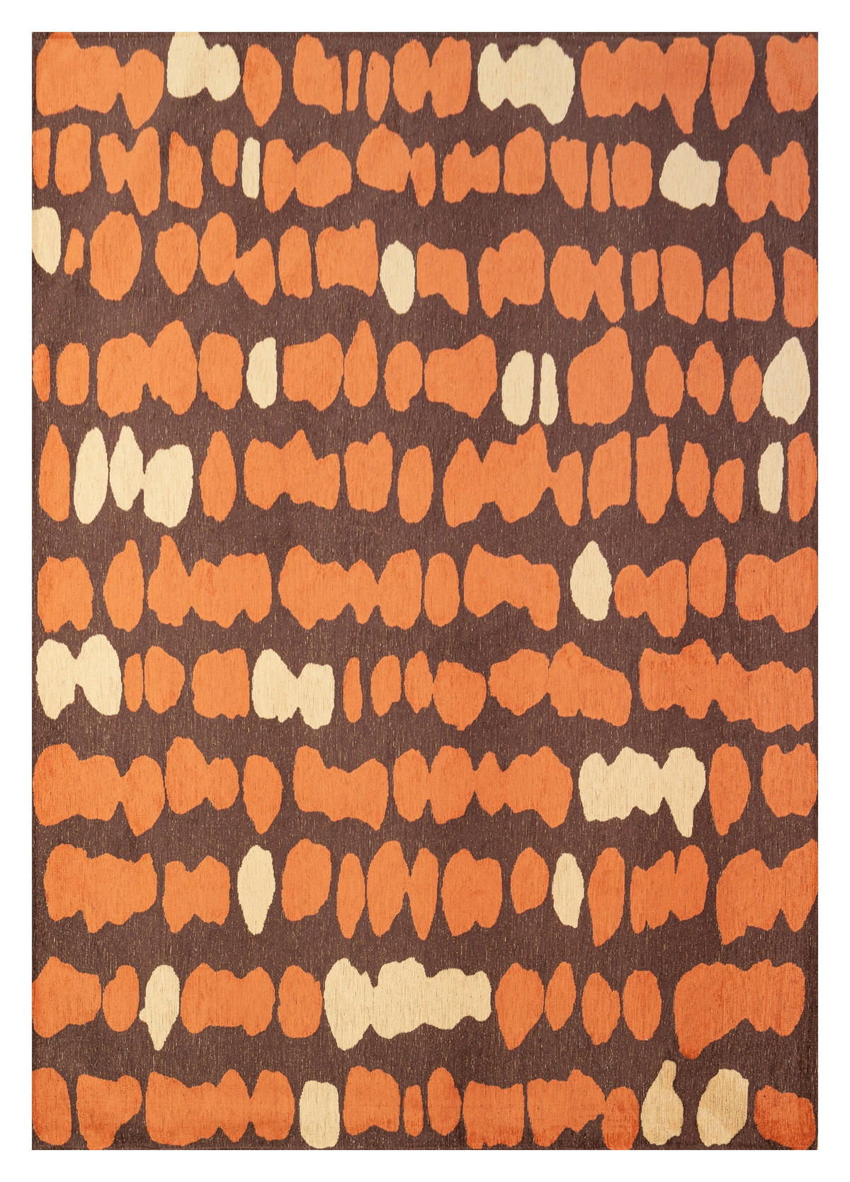 TEPPICH Flachgewebe LOLA Orange 170x240 cm - Orange, Textil (170/240cm) - Novatrend