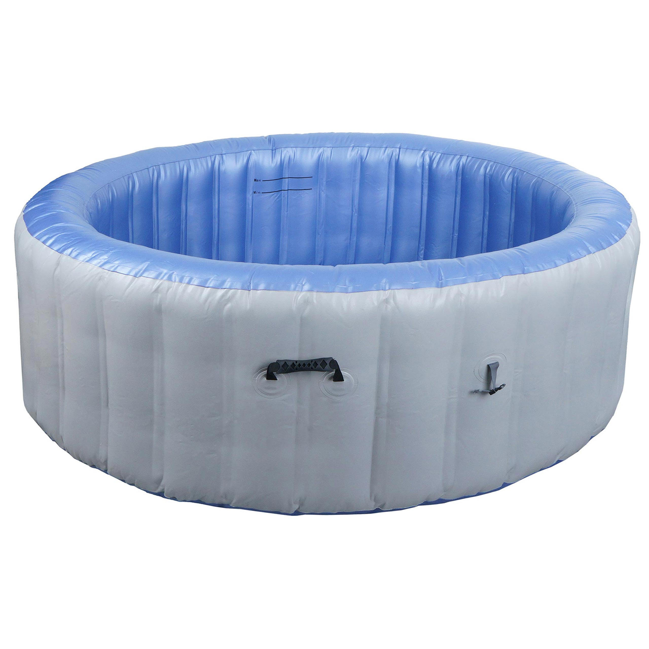 WHIRLPOOL rund Grau - Grau, Kunststoff (198/65/198cm) - MCW