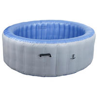 WHIRLPOOL rund Grau - Grau, Kunststoff (198/65/198cm) - MCW