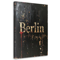 LEINWANDBILD Inschriften und Zitate 40x60cm - Schwarz, Textil (40/60cm) - Feeby