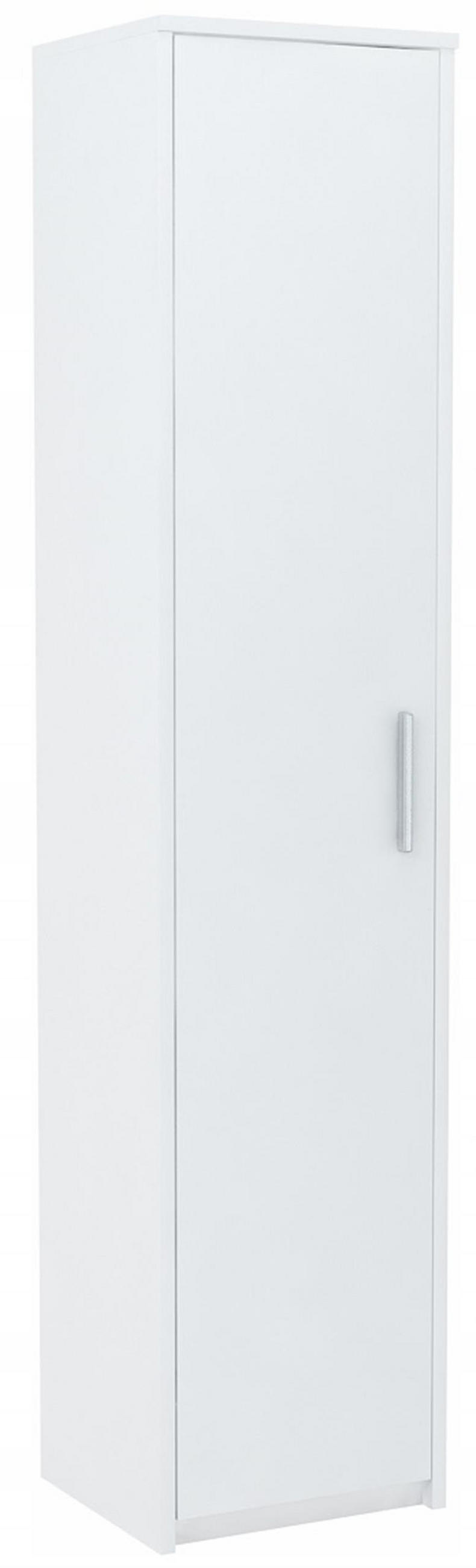 HOCHREGAL BODO R40Z Weiß 40/35/182 cm - Weiß, Holzwerkstoff (40/182/35cm) - Matkam Möbel