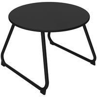 GARTENTISCH,SCHWARZ,1 Stück - Schwarz, Metall (48/48/37cm) - GiPP