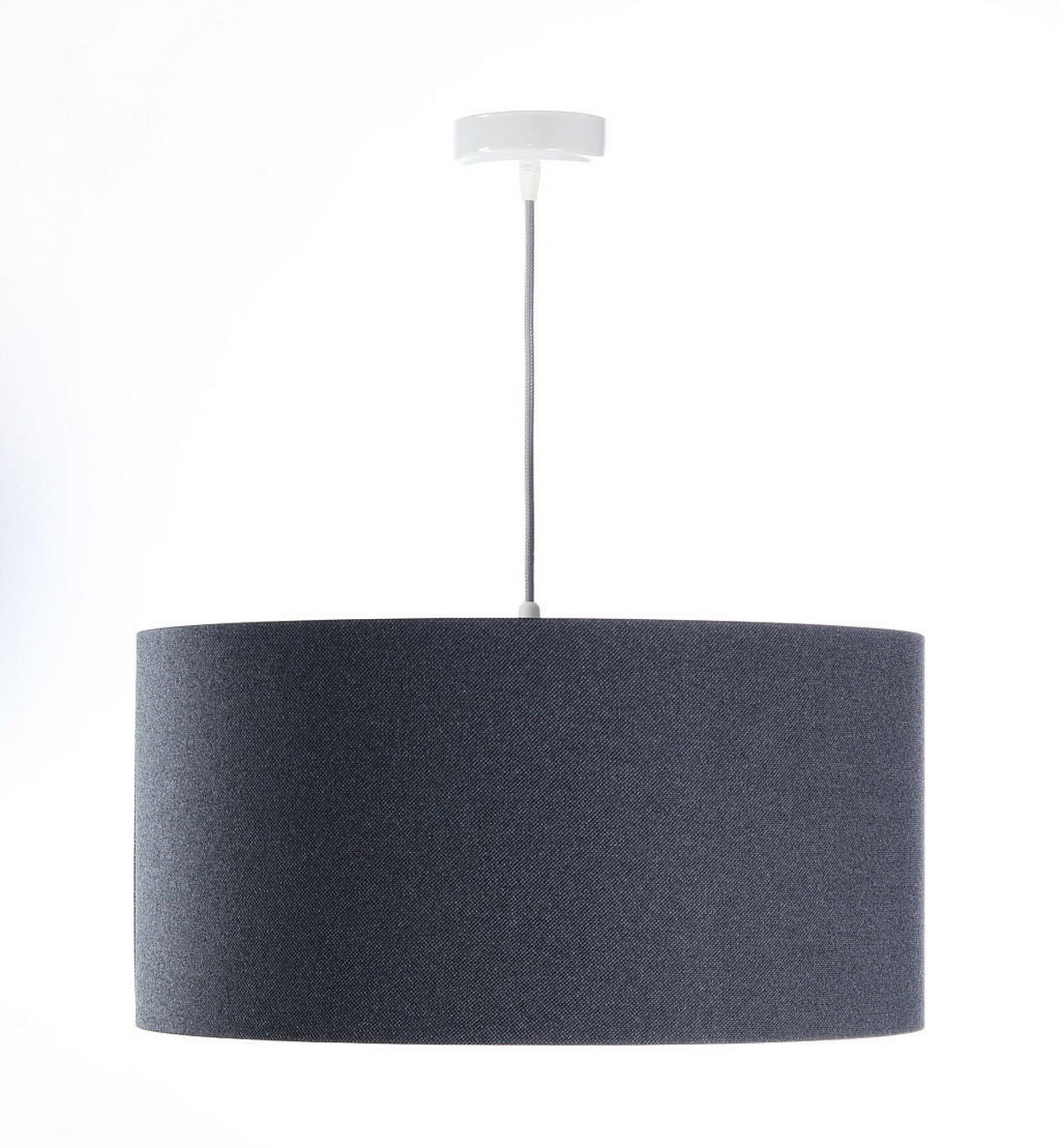 HÄNGELEUCHTE Blau 50/25 cm - Blau/Grau, Kunststoff (50/0.8/25cm) - ONZENO