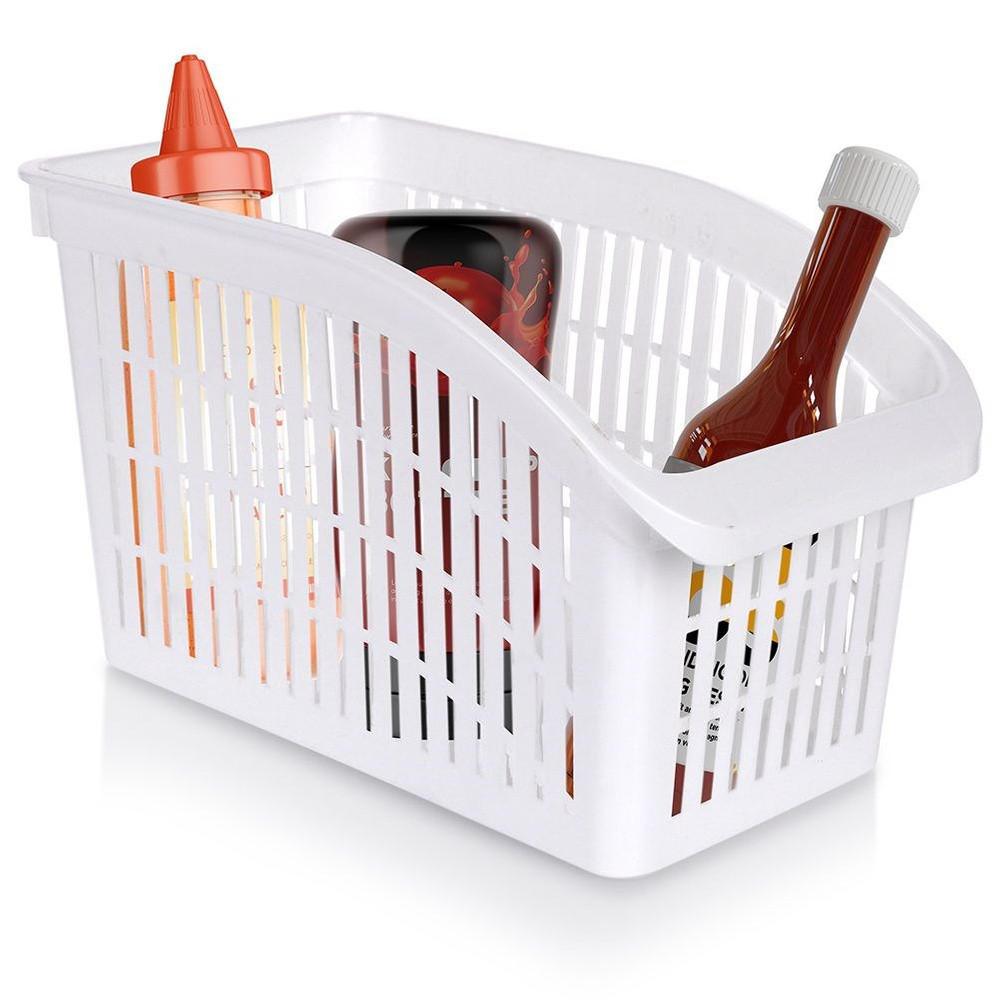 KÜHLSCHRANK-ORGANIZER 29x17x16 cm - Weiß, Kunststoff (29/16/17cm) - Excellent Houseware