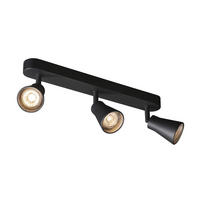 DECKENSTRAHLER Avo - Schwarz, Metall (11.5/11.5/9.5cm) - SLV