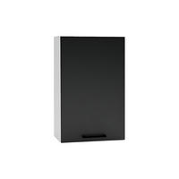 HÄNGESCHRANK W45 P/L - Dnoria - Praktisches Stauraum Konzept - Schwarz, Holz/Metall (45/72/30cm) - ROYAL24_MARKT