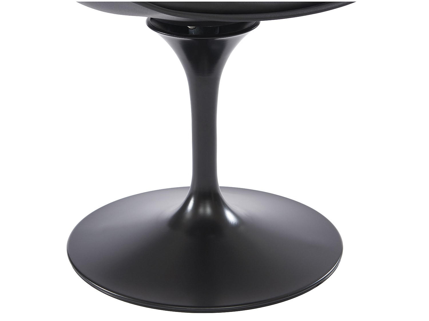 Thumbnail - Vente-Unique Stuhl, Schwarz, Kunststoff, Uni, 49x82x56.5 cm, Esszimmer, Stühle, Esszimmerstühle, Vierfußstühle