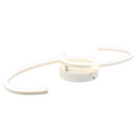 LED-DECKENLEUCHTE Zornhainbach 61.6/7.0/23.0 cm - Weiß, Metall (23/61.6/7cm) - ZMH