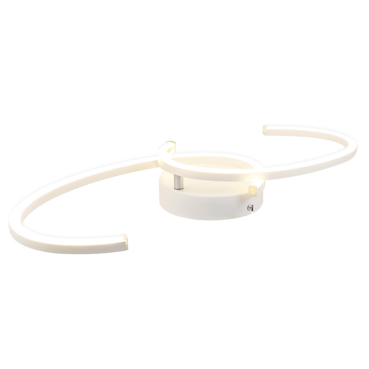 LED-DECKENLEUCHTE Zornhainbach 61.6/7.0/23.0 cm - Weiß, Metall (23/61.6/7cm) - ZMH