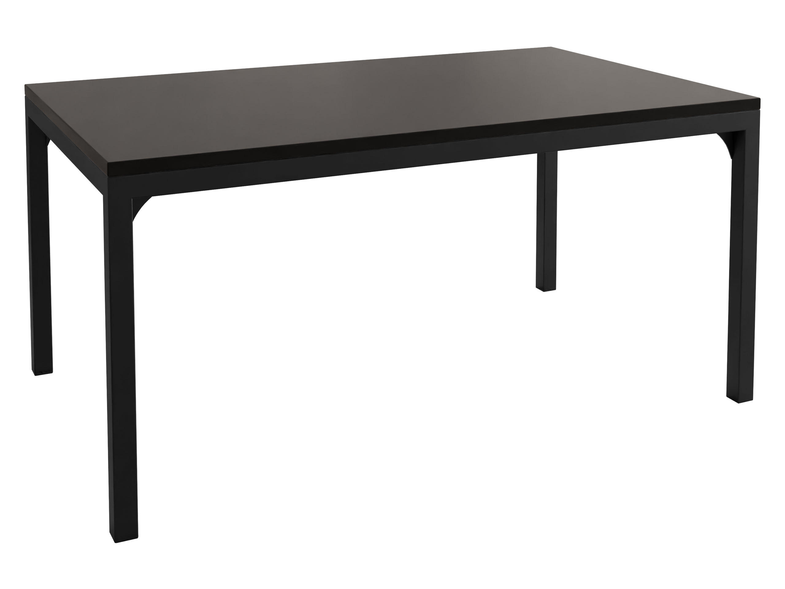 COUCHTISCH Mocca 1 - Schwarz, Holzwerkstoff/Metall (60/100/50cm) - MIRJAN24