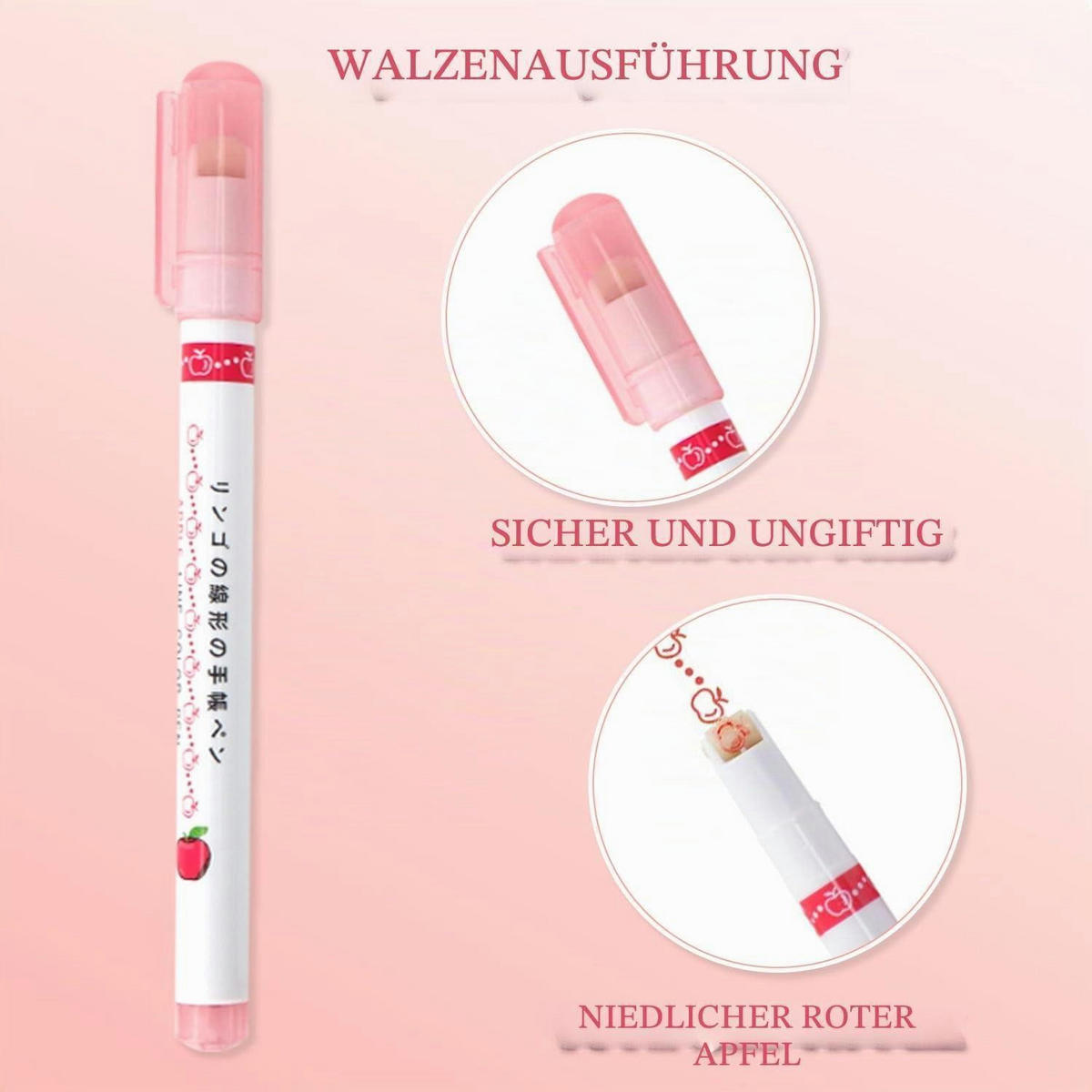 MARKER-SET 12-teiliges Set mit Stempelspitze - Multicolor, Kunststoff (7/1/13.5cm)