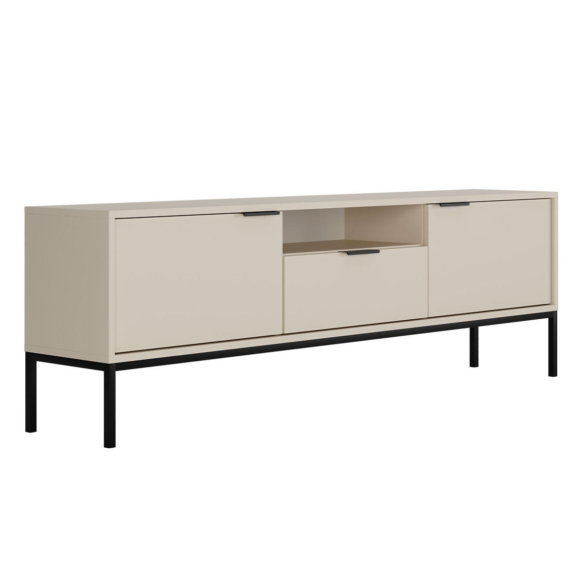 TV-MÖBEL Seattle Kaschmir - Beige, Holzwerkstoff (33/56.4/175cm) - Petits-meubles