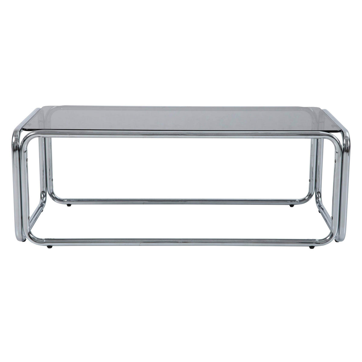 COUCHTISCH, Schwarz - Schwarz, Glas/Metall (50/110/40cm) - Oviala