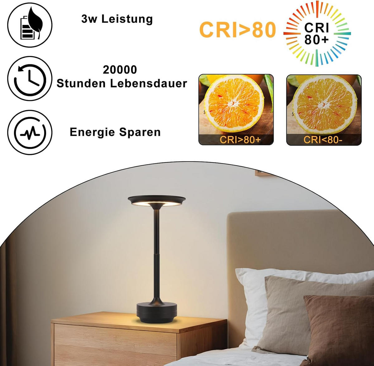 TISCHLEUCHTE Lichting 12.8/12.8/27 cm - Schwarz, Metall (27/12.8/12.8cm) - ZMH