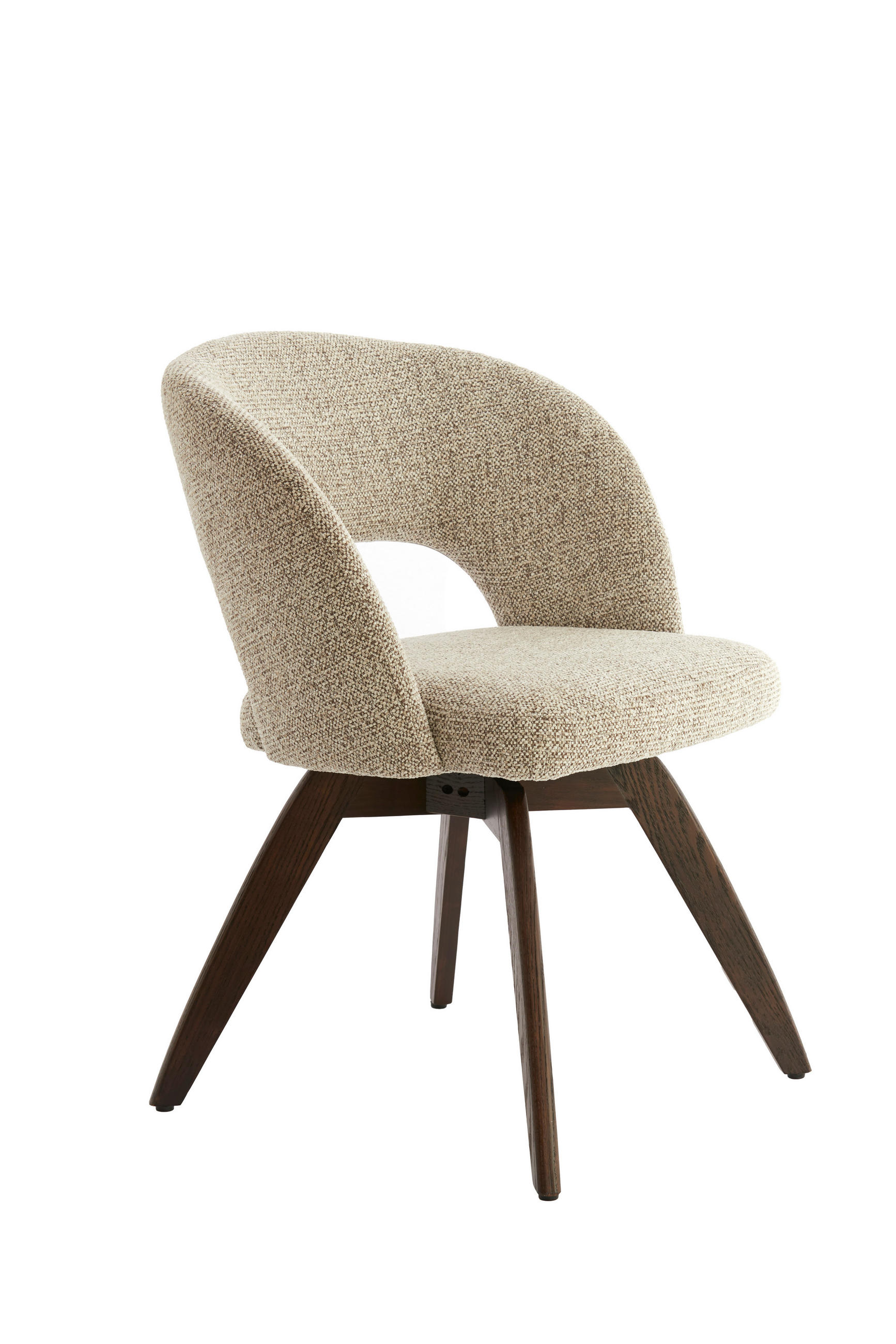 ESSZIMMERSTUHL Flen Braun 60/59/78 cm - Braun, Holz (59/78/60cm) - Light & Living