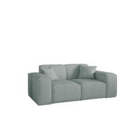 SOFA Celes Premium 2-sitzer Stoff Scala - Pastellblau, Holzwerkstoff/Textil (186/73/88cm) - Fun Möbel