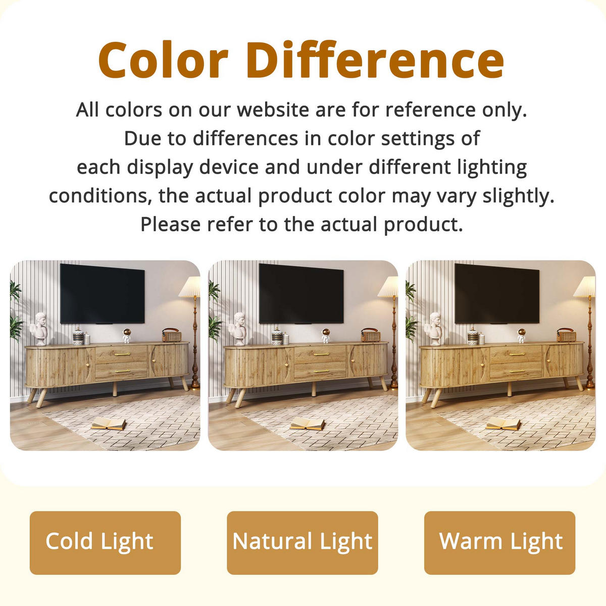 TV-LOWBOARD Erbe Naturfarben 160/36.5/55 cm - Naturfarben, Holzwerkstoff (160/55/36.5cm) - PANGIVO