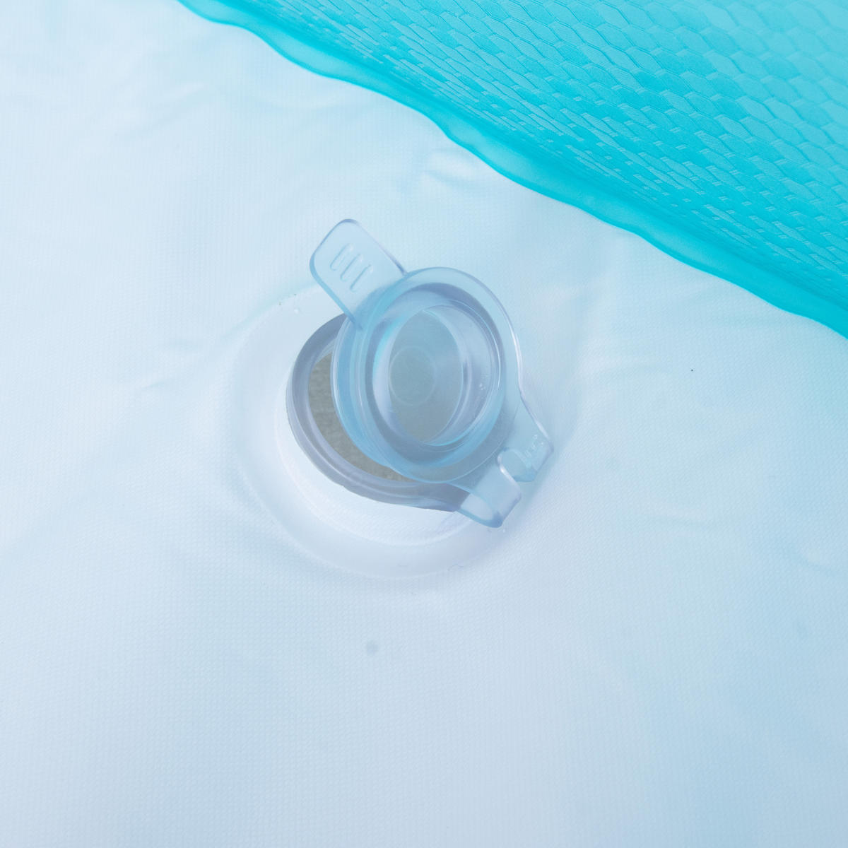 SUNCLUB Planschbecken aufblasbarer 2-Ring Pool, viereckig, 145x145x45 cm - Blau, Kunststoff (145/145cm) - Avenli