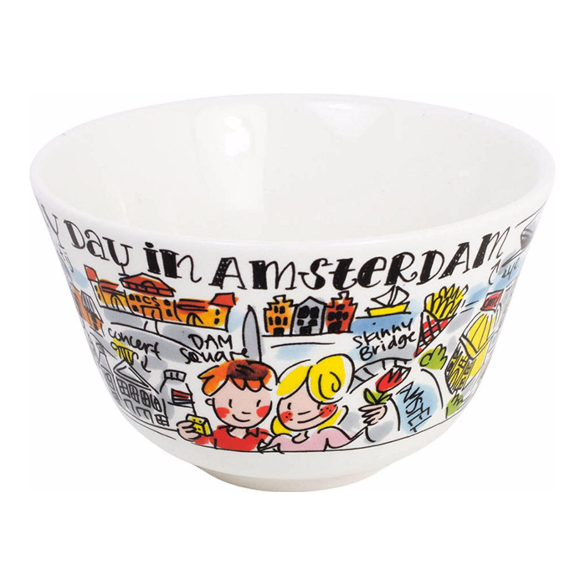 Blond Amsterdam Schale Mehrfarbig 14.3x9x14.3 cm
