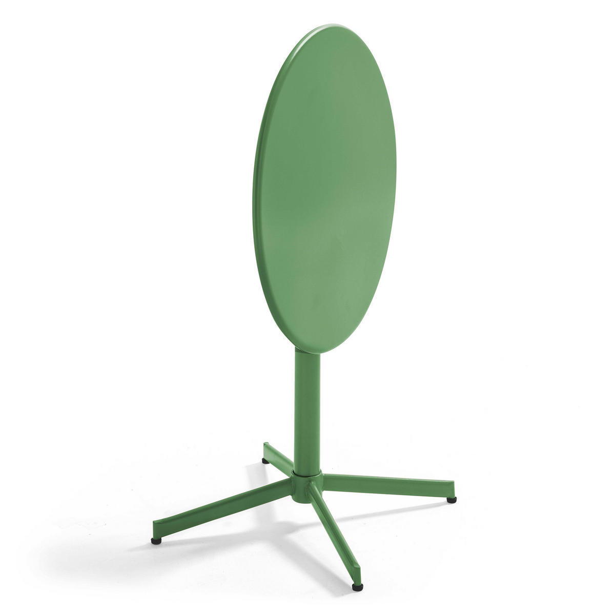 GARTENTISCH , klappbar, Kaktusgrünen - Dunkelgrün, Metall (90/50/72cm) - Oviala
