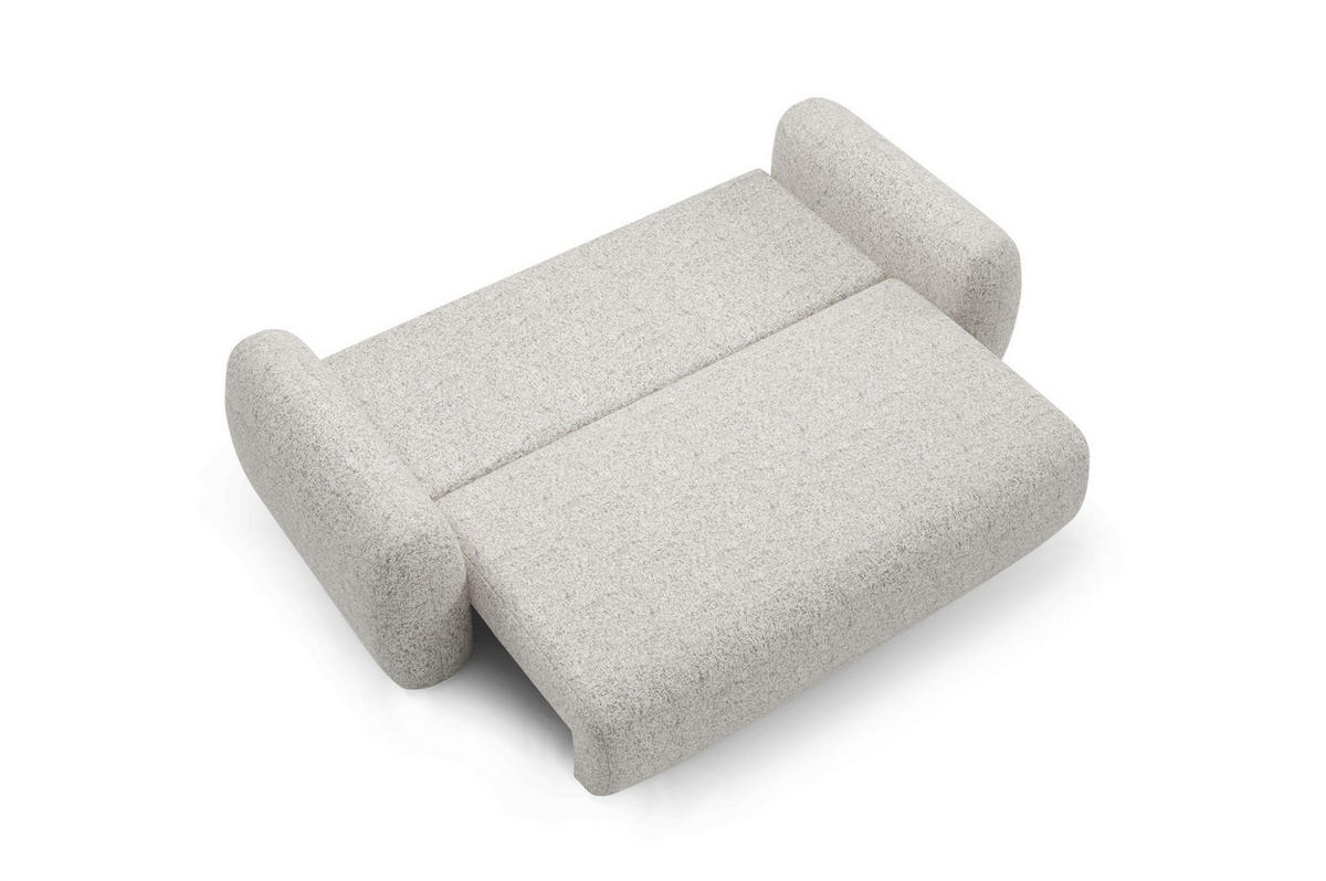 SCHLAFSOFA Gaston - Beige, Holzwerkstoff/Textil (266/95/110cm) - Fun Möbel